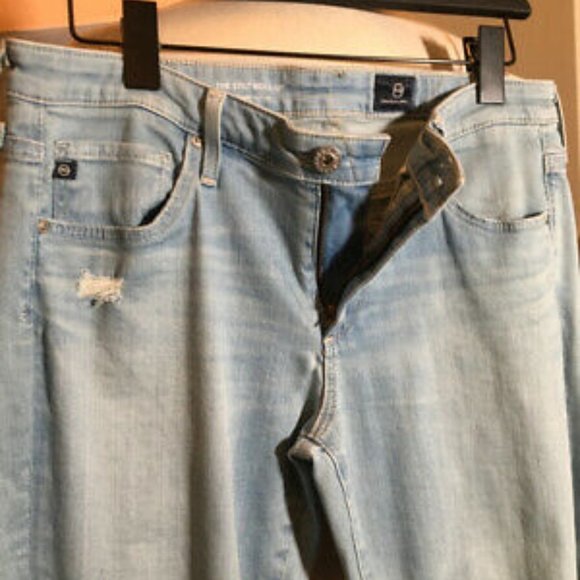 Adriano Goldschmed The Stilt Roll-Up Blue Jeans - Picture 9 of 10